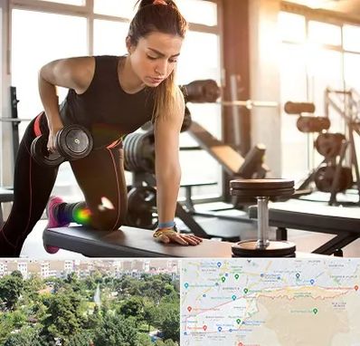 باشگاه فیتنس بانوان در منطقه 13 تهران 