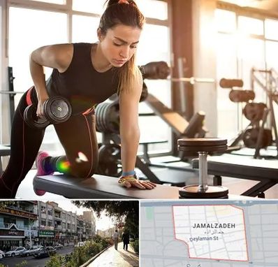 باشگاه فیتنس بانوان در خیابان جمالزاده