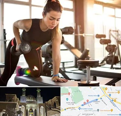 باشگاه فیتنس بانوان در زرگری شیراز