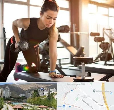 باشگاه فیتنس بانوان در شهر زیبا 