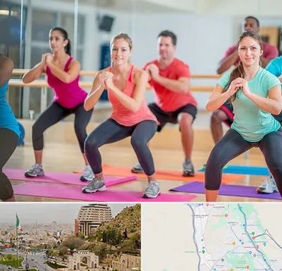 باشگاه ایروبیک بانوان در فرهنگ شهر شیراز