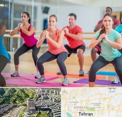 باشگاه ایروبیک بانوان در شمال تهران 