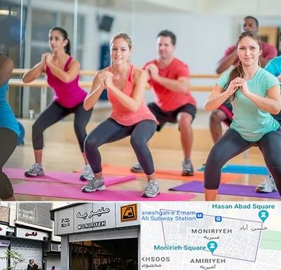 باشگاه ایروبیک بانوان در منیریه 