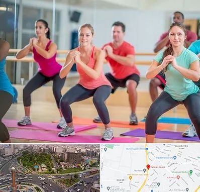 باشگاه ایروبیک بانوان در سبلان 