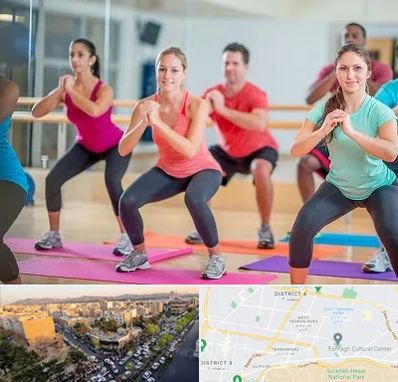 باشگاه ایروبیک بانوان در تهرانپارس 