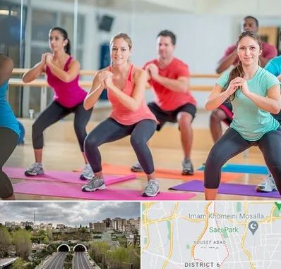 باشگاه ایروبیک بانوان در یوسف آباد 