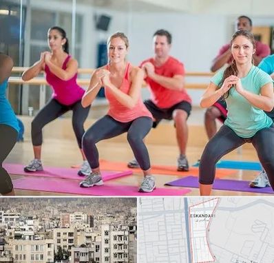 باشگاه ایروبیک بانوان در اسکندری