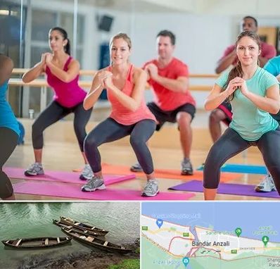 باشگاه ایروبیک بانوان در بندر انزلی
