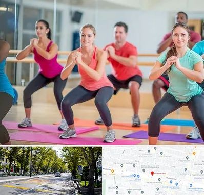 باشگاه ایروبیک بانوان در میرداماد 