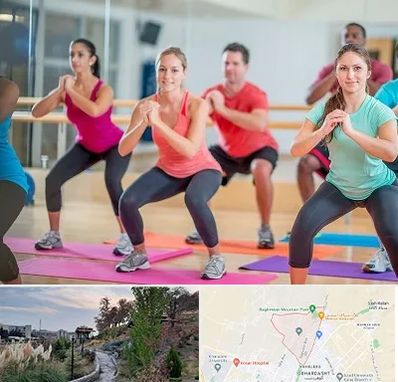 باشگاه ایروبیک بانوان در باغستان کرج