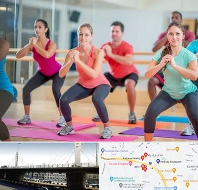باشگاه ایروبیک بانوان در پارک وی 