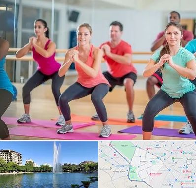 باشگاه ایروبیک بانوان در کوهسنگی مشهد