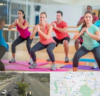 باشگاه ایروبیک بانوان در منطقه 17 تهران 