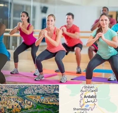 باشگاه ایروبیک بانوان در اردبیل