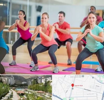 باشگاه ایروبیک بانوان در بلوار تعاون