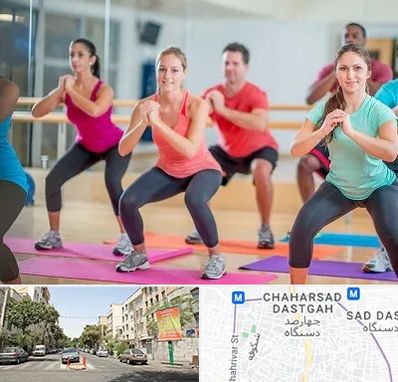 باشگاه ایروبیک بانوان در چهارصد دستگاه 
