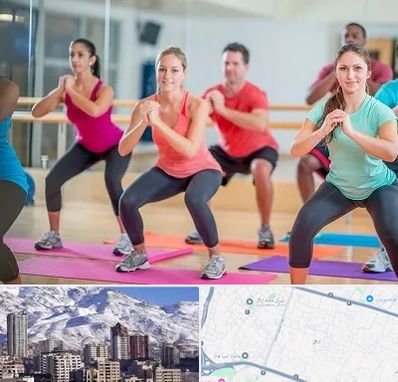 باشگاه ایروبیک بانوان در ازگل