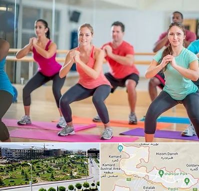 باشگاه ایروبیک بانوان در پردیس