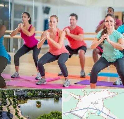 باشگاه ایروبیک بانوان در لنگرود