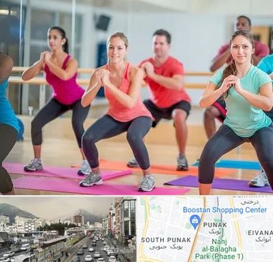 باشگاه ایروبیک بانوان در پونک 
