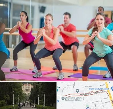 باشگاه ایروبیک بانوان در بلوار معلم رشت 