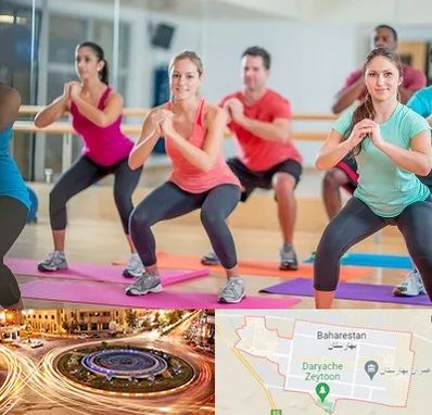 باشگاه ایروبیک بانوان در بهارستان