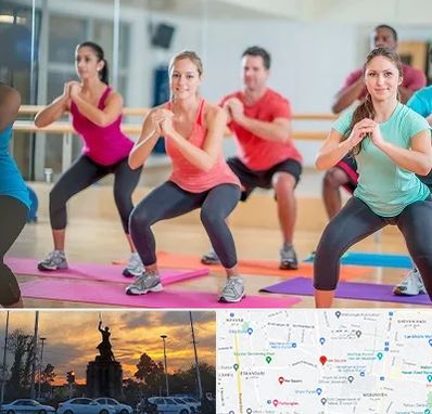 باشگاه ایروبیک بانوان در میدان حر 