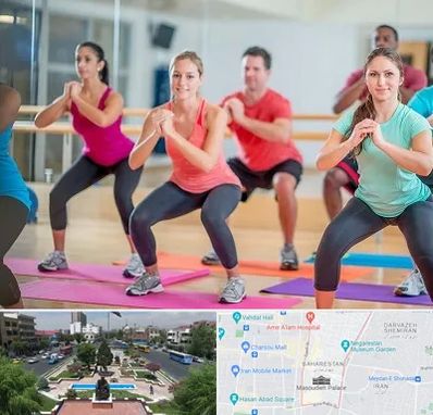 باشگاه ایروبیک بانوان در بهارستان 