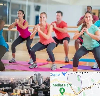 باشگاه ایروبیک بانوان در الهیه 