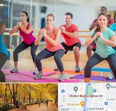 باشگاه ایروبیک بانوان در چهارباغ اصفهان