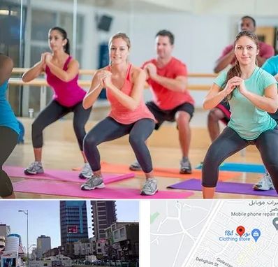 باشگاه ایروبیک بانوان در چهارراه طالقانی کرج