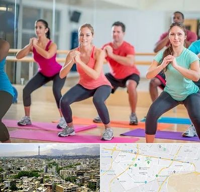 باشگاه ایروبیک بانوان در منطقه 8 تهران 