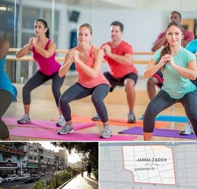 باشگاه ایروبیک بانوان در خیابان جمالزاده