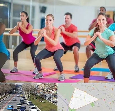 باشگاه ایروبیک بانوان در احمدآباد مشهد