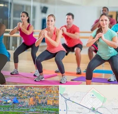 باشگاه ایروبیک بانوان در رشدیه تبریز