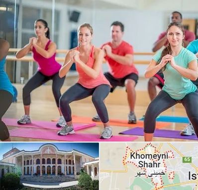 باشگاه ایروبیک بانوان در خمینی شهر