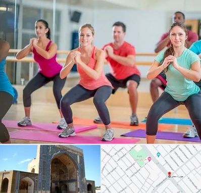 باشگاه ایروبیک بانوان در مصلی مشهد
