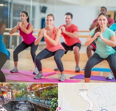 باشگاه ایروبیک بانوان در درکه