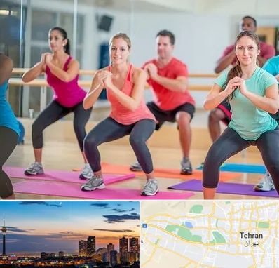 باشگاه ایروبیک بانوان در غرب تهران 