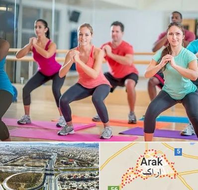 باشگاه ایروبیک بانوان در اراک