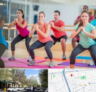 باشگاه ایروبیک بانوان در کوی فیروز تبریز