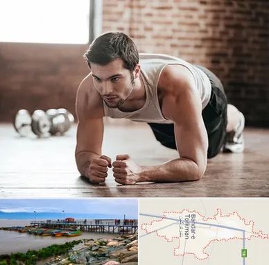 باشگاه ایروبیک آقایان در بندر ترکمن