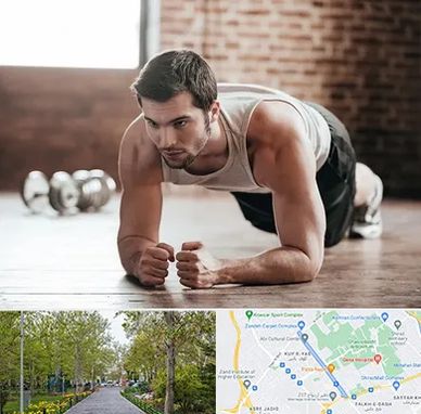 باشگاه ایروبیک آقایان در قدوسی غربی شیراز