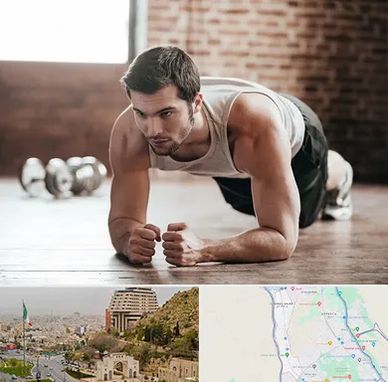 باشگاه ایروبیک آقایان در فرهنگ شهر شیراز