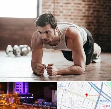 باشگاه ایروبیک آقایان در آبرسان تبریز