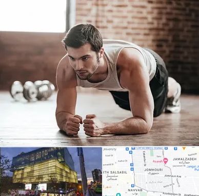 باشگاه ایروبیک آقایان در جمهوری 