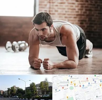 باشگاه ایروبیک آقایان در میدان کاج 