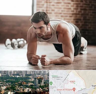 باشگاه ایروبیک آقایان در عظیمیه کرج 