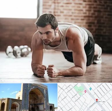 باشگاه ایروبیک آقایان در مصلی مشهد