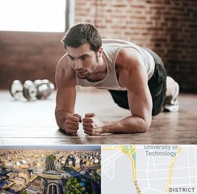 باشگاه ایروبیک آقایان در استاد معین 